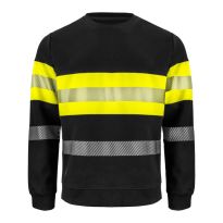 Pro-Job 6129 Sweatshirt EN ISO 20471 Class 1