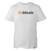 Bitcoin Coin & Wordmark Tee