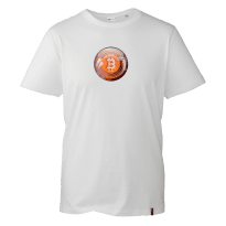 Bitcoin Marble Coin Tee