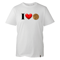 I Love Bitcoin Tee